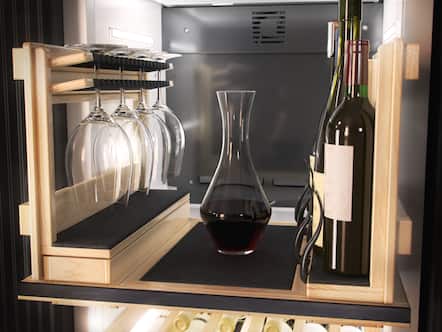 Functional connoisseur package for your wine unit