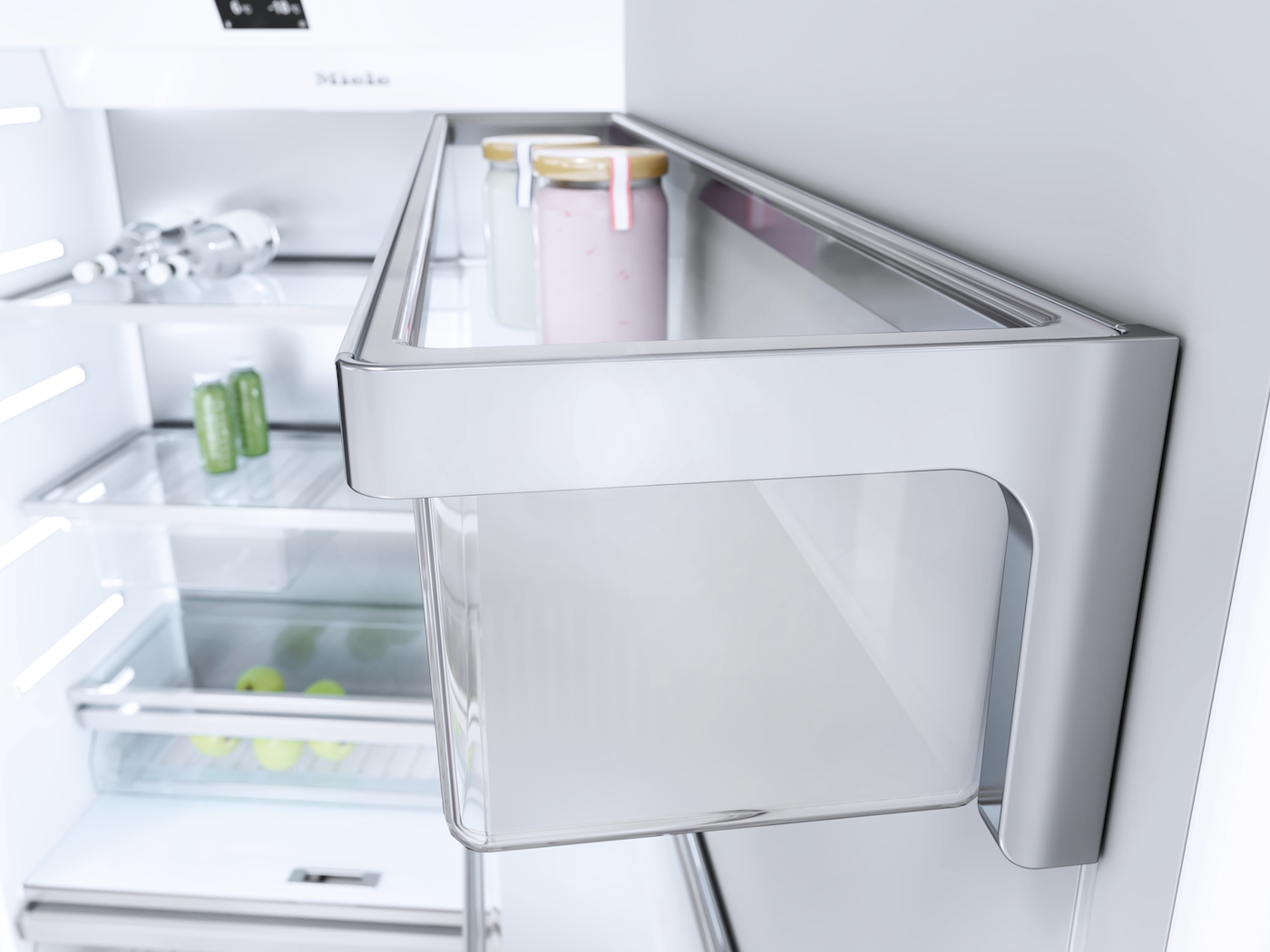 KF 2911 Vi MasterCool fridge-freezer product photo Laydowns Back View4 ZOOM