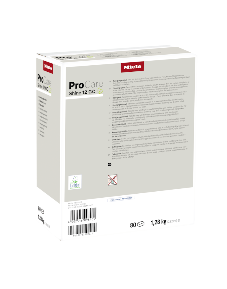 Consommables Professional - ProCare Shine 12 GC - 80 Tabs - 1