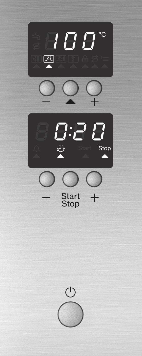 Forni a vapore - DGD 7635 acciaio inox CleanSteel - 3