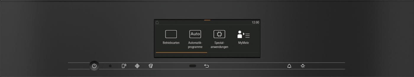 Must integreeritud ahi mikrolainefunktsiooni ja M Touch ekraaniga (H 7840 BM) product photo Back View ZOOM