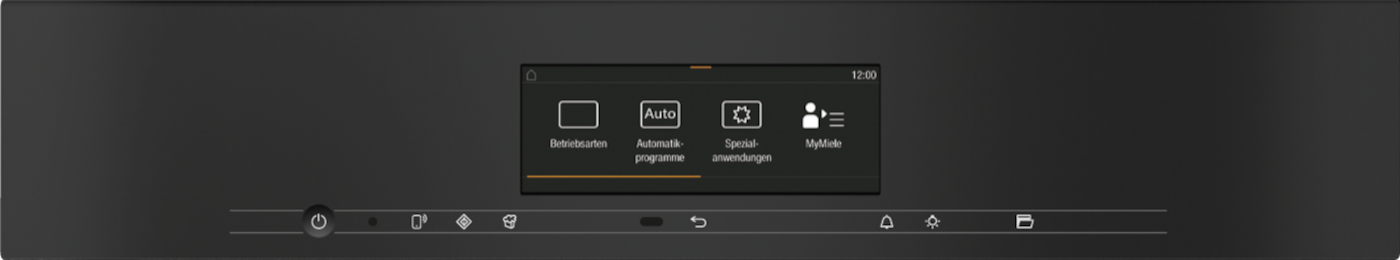 Käepidemeteta must integreeritud ahi mikrolainefunktsiooni ja M Touch ekraaniga (H 7840 BMX) product photo Back View ZOOM
