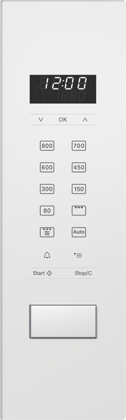 Mikrobølgeovner - M 2234 SC BriliantHvit - 2