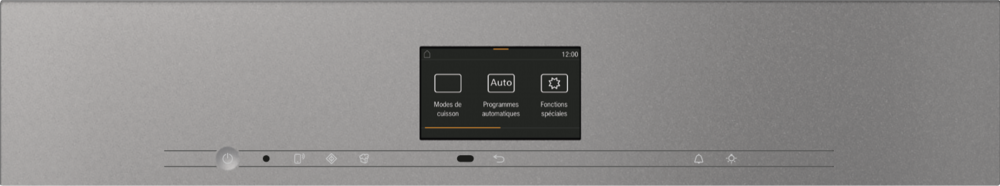 Fours/Pianos de cuisson - H 7640 BM Gris graphite - 2