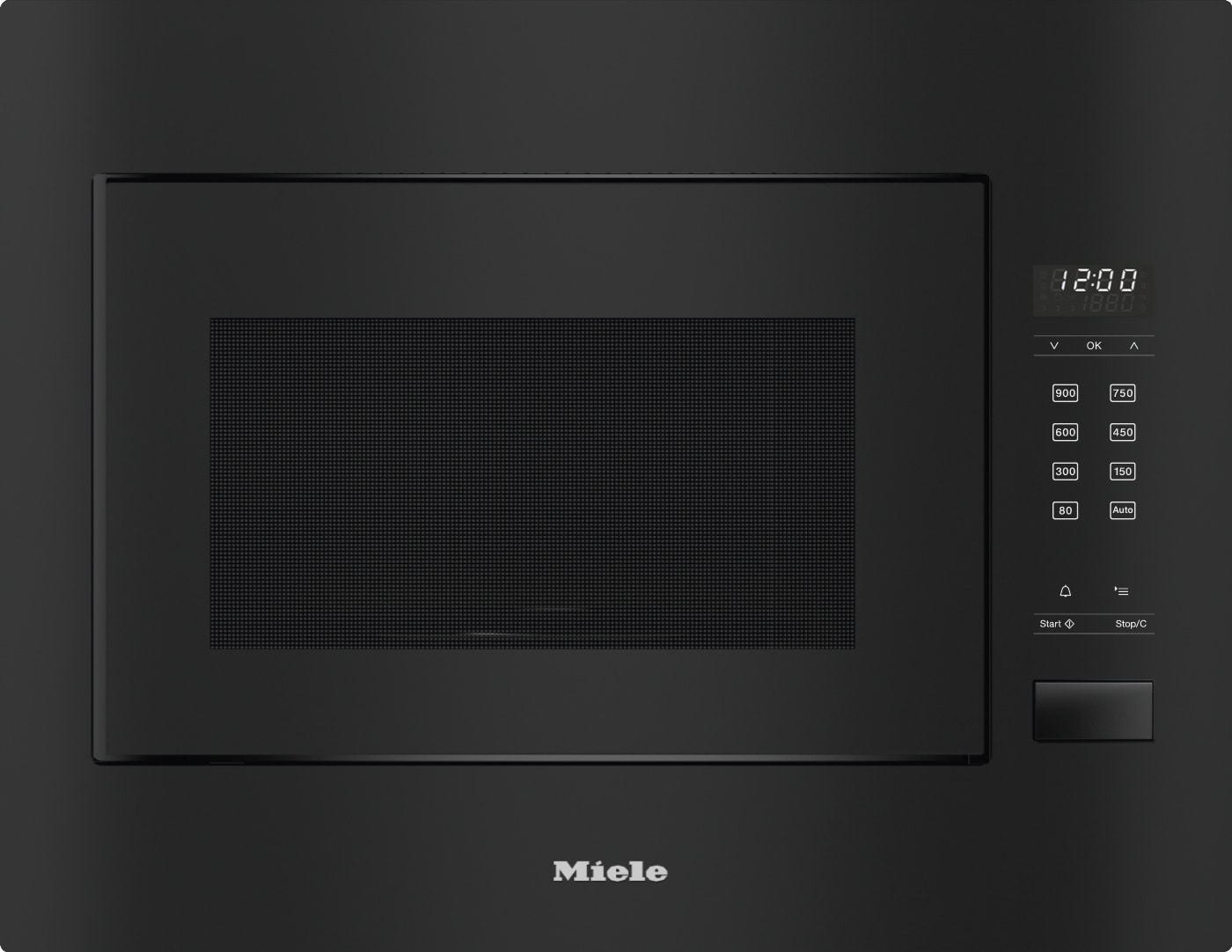 Microwave ovens - M 2240 SC Obsidian black - 1