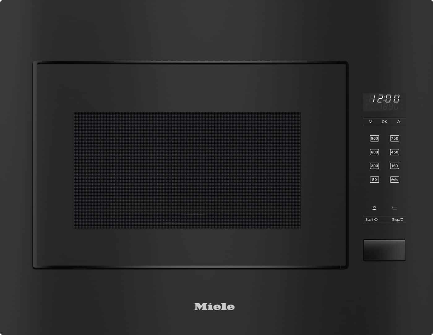 Microwave ovens - M 2240 SC Obsidian black - 1
