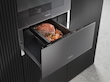 ESW 7020 Graphite Grey Gourmet Warming drawer product photo Back View S