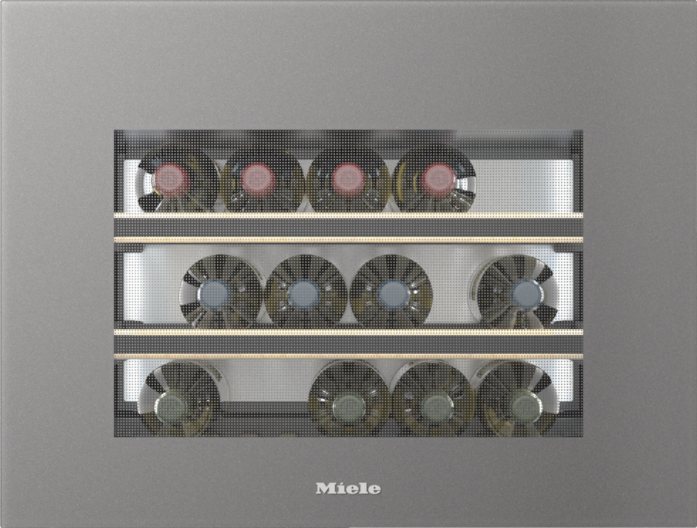 Lodówki - KWT 7112 iG Graphitgrey (szkło) - 1