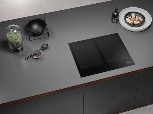KM 7564 FL Induction cooktop product photo Laydowns Detail View L