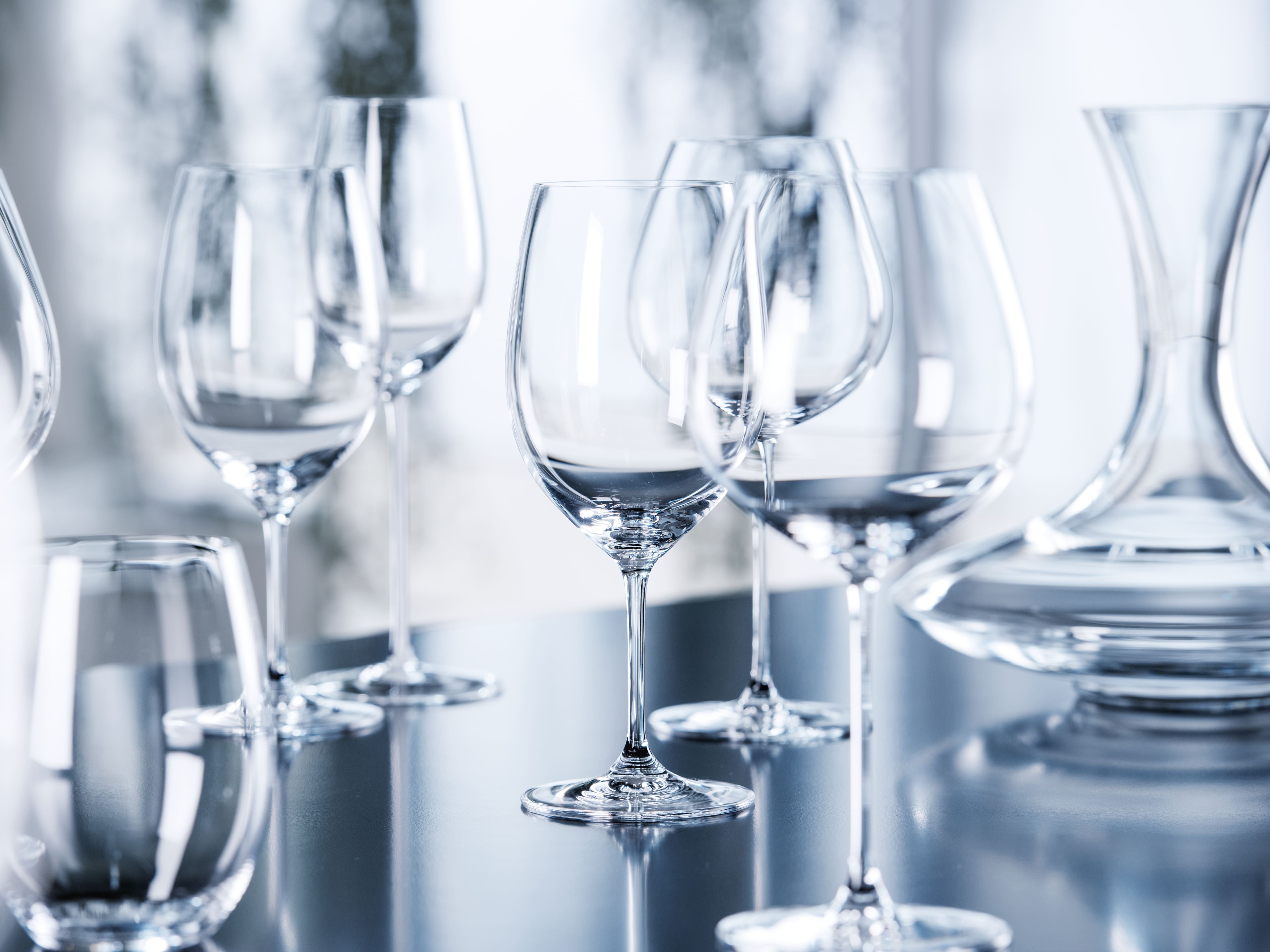 Perfect results for glassware and plastic items