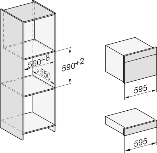 DGC 7440 HC Pro CLST Combi steam oven product photo Missing translation L