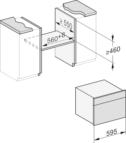 DGC 7440 HC Pro CLST Combi steam oven product photo Missing translation L