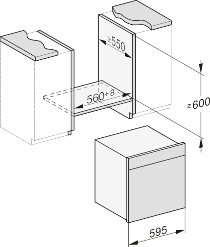 DGC 7460 HC Pro VitroLine GRGR Combi steam oven product photo Missing translation L