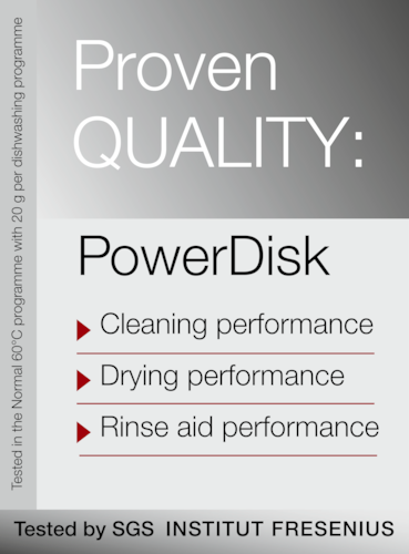 PowerDisk trauku mazgāšanas līdzeklis, 400 g product photo Laydowns Detail View1 L