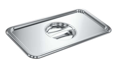 DGD 50 Stainless steel lid with handle product photo Front View L
