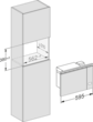 Balta įmontuojama mikrobangų krosnelė su grilio funkcija (M 2234 SC) product photo View4 S