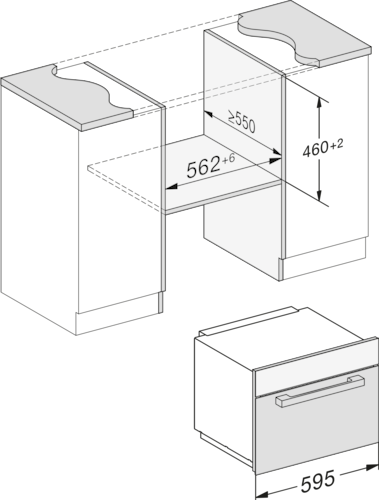 M 7244 TC VitroLine Graphite Grey Built-in Microwave oven product photo Missing translation L