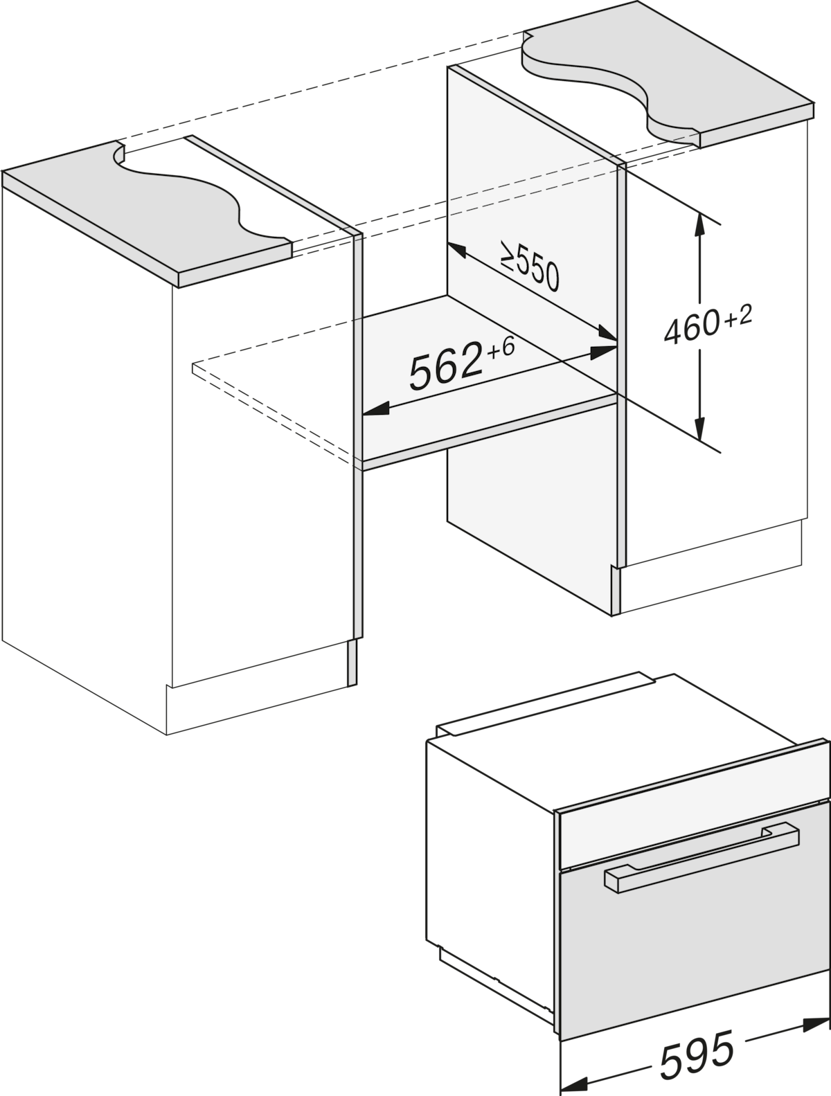 Miele M 7244 TC Graphitgrau Mikrowellengeräte