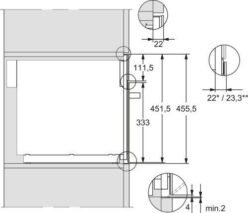 M 7244 TC VitroLine Graphite Grey Built-in Microwave oven product photo Missing translation L