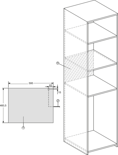 M 2240 SC product photo Installation drawing L