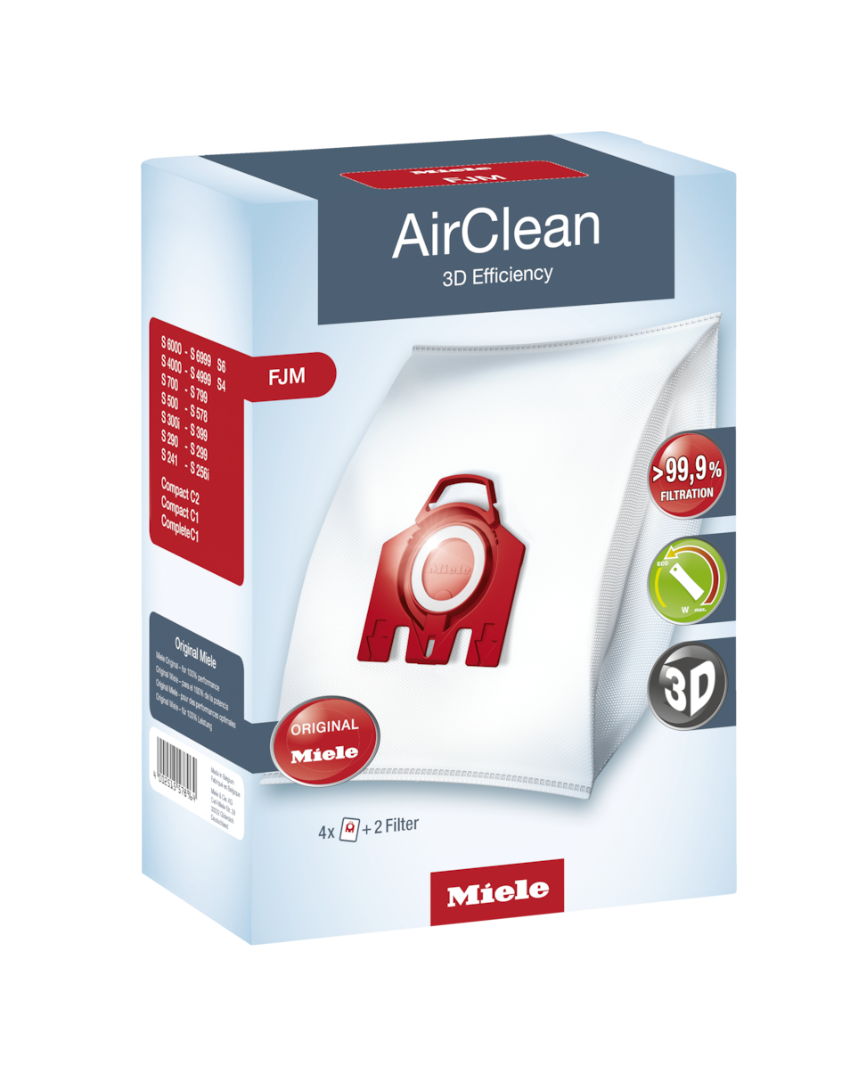 Miele vacuum cleaner bag FJM AirClean 3D