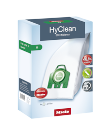 SB U HyClean Genuine Miele HyClean U dustbags product photo