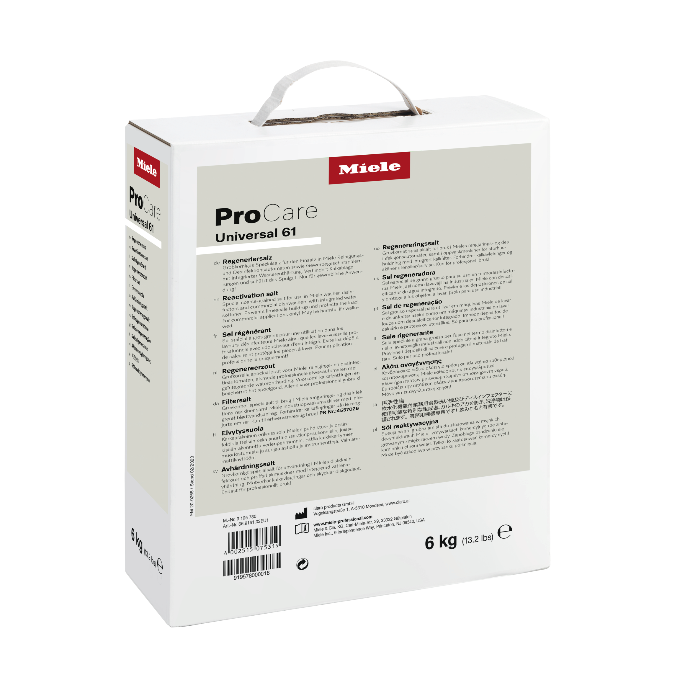 Miele ProCare Universal 61