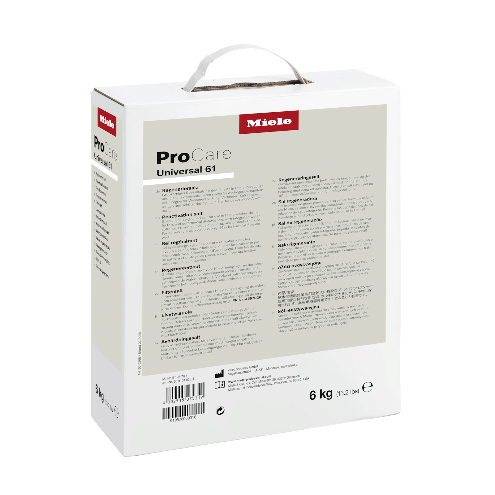 Consumables Professional - ProCare Universal 61 - 6 kg - 1