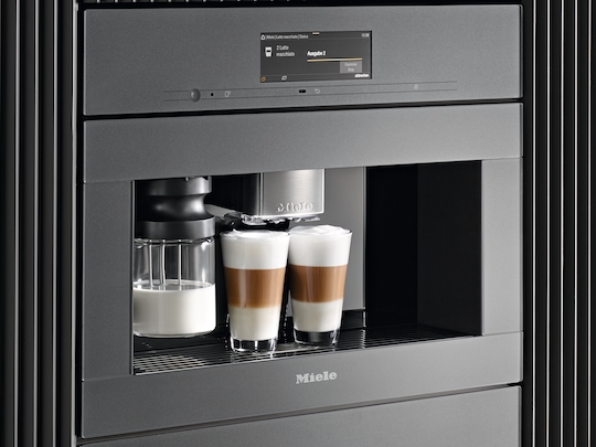 MBCVA6000 by Miele - Milk container made of glass - for latte macchiato and  Cappuccino whenever you want!