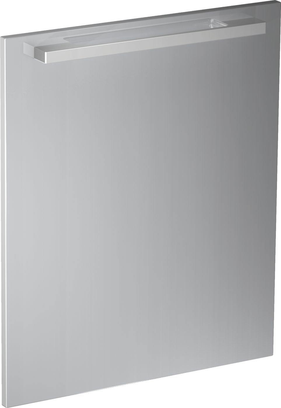 Vi-előlapburkolat: SZ x M, 60 x 77 cm ContourLine Design teljesen beépíthető mosogatógépekhez.