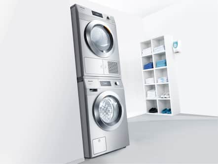 Wassen en drogen op minder dan 0,5 m² oppervlak.