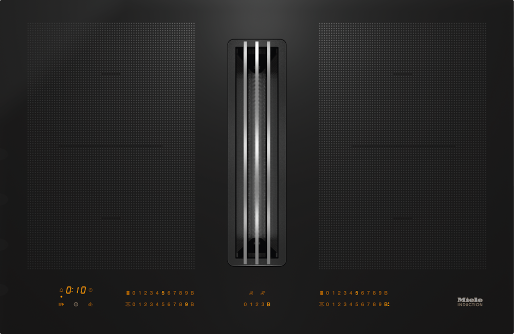 Miele - KMDA 7634 FL musta – Keittotasot - 1