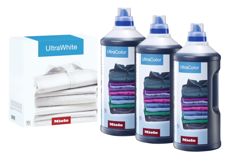 Detergent - Powder and liquid detergents - Set UC + UW