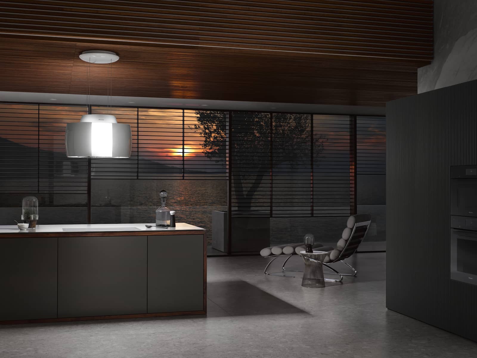 Cooker hoods - DA 7378 D Aura 4.0 Ambient Brilliant white - 8