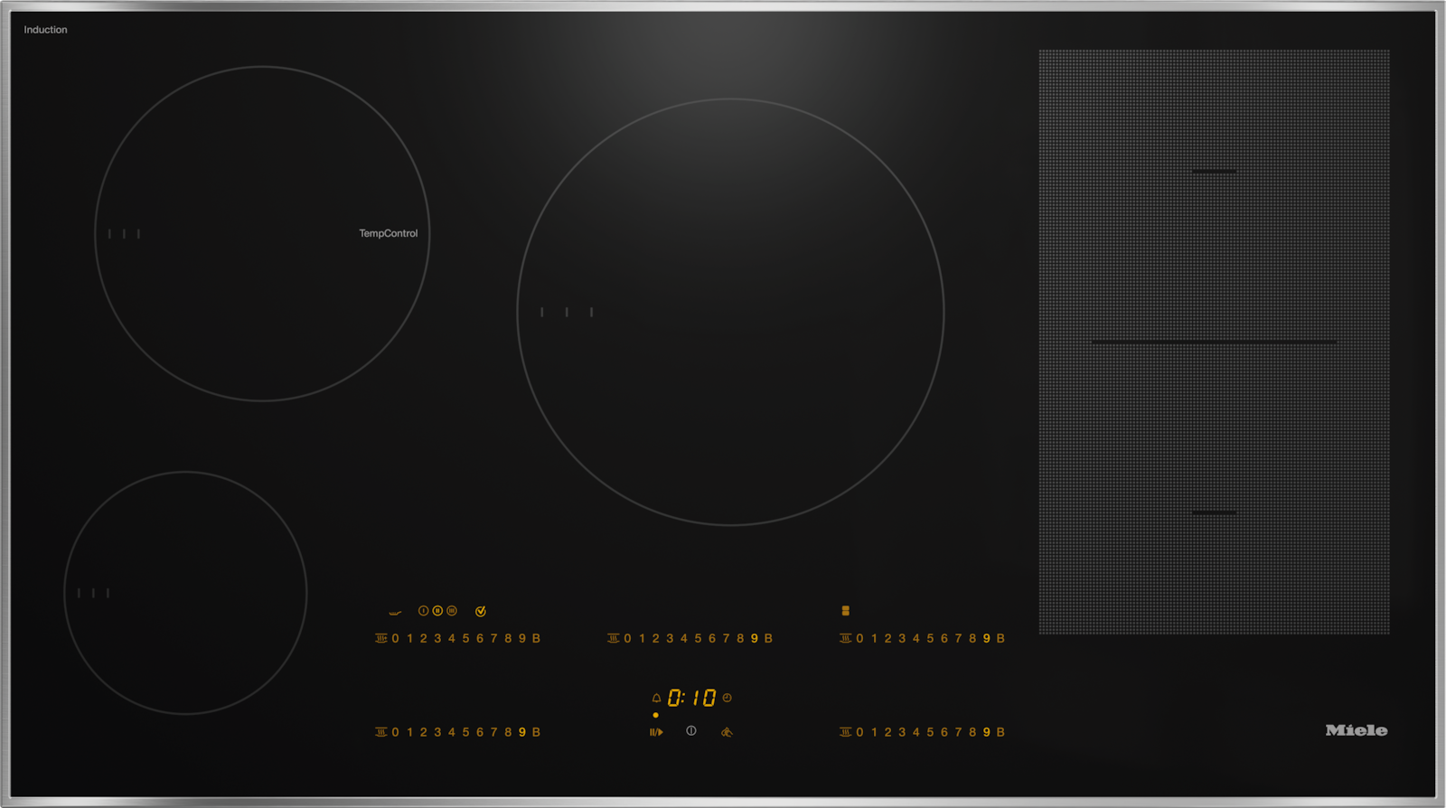 Hobs - KM 7699 FR Stainless steel - 1