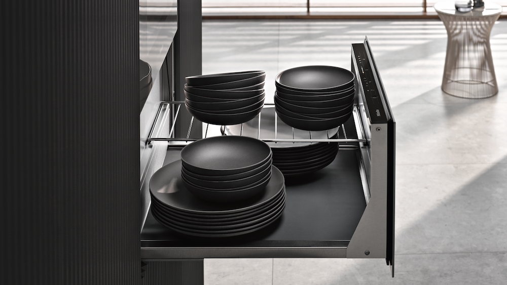 Varmeskuffer - ESW 7020 125 Gala Ed Obsidiansort mat - 2