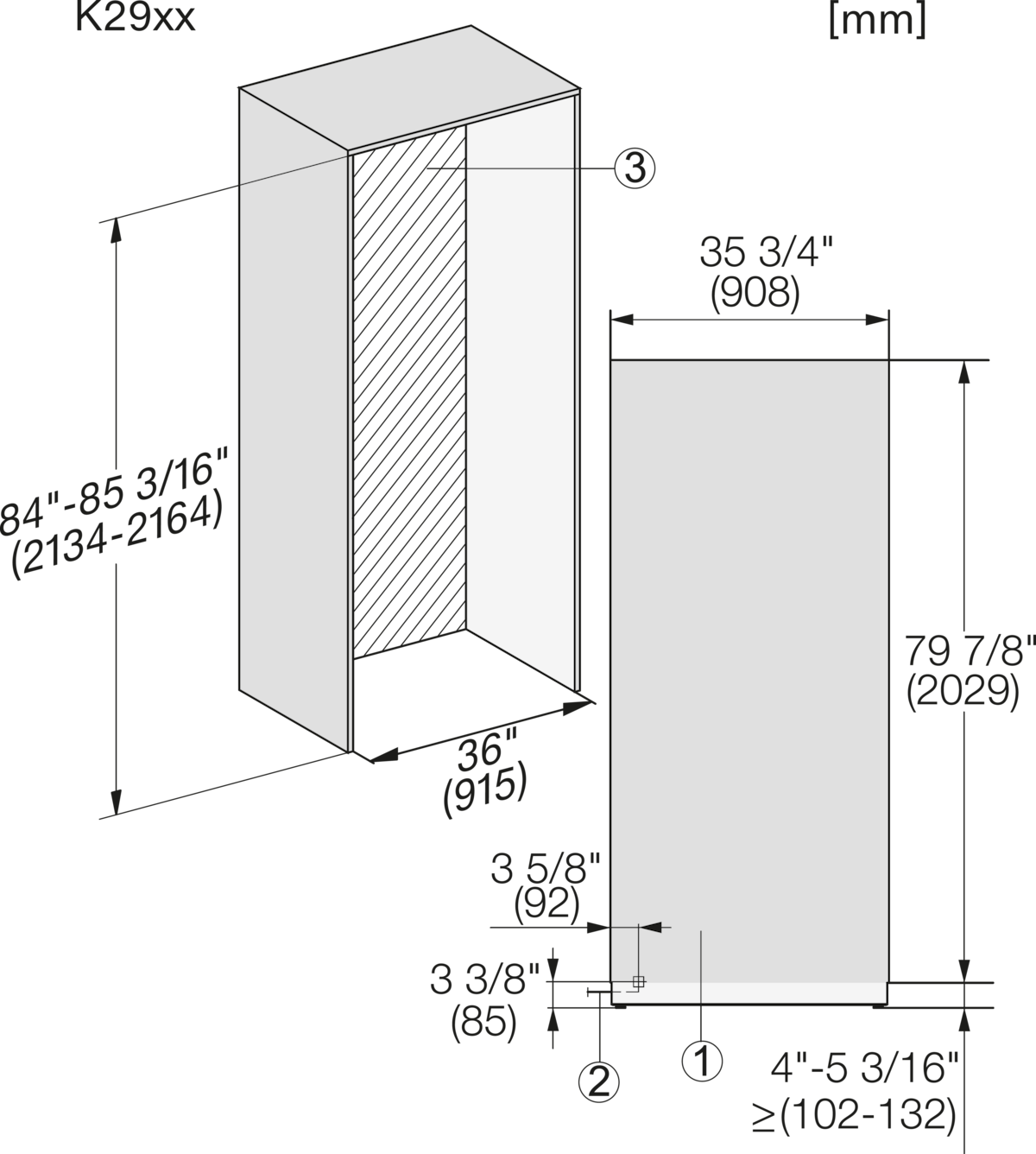 Miele - K 2902 Vi – Refrigerators and freezers