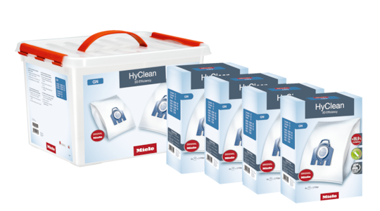 Miele Hyclean 3D Efficiency U Series Dustbags, Green, 10123250 - 2 BOXES
