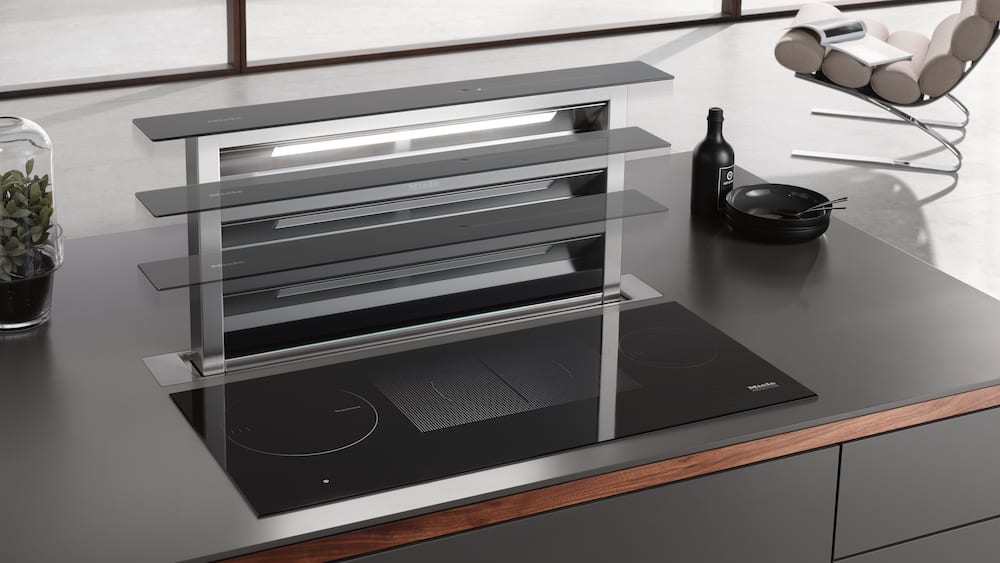 Features Downdraft Worktop Extraction Miele