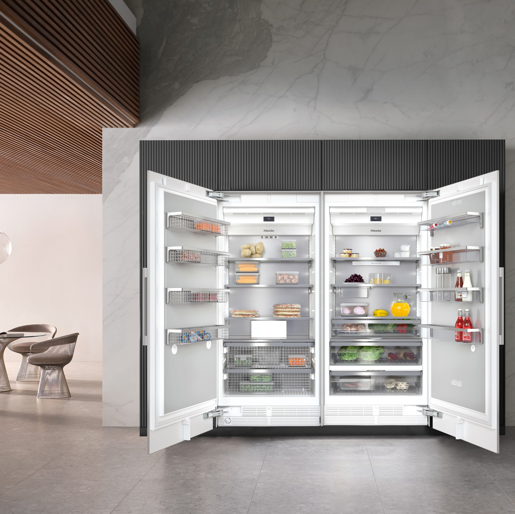 stand alone refrigerator and freezer        <h3 class=