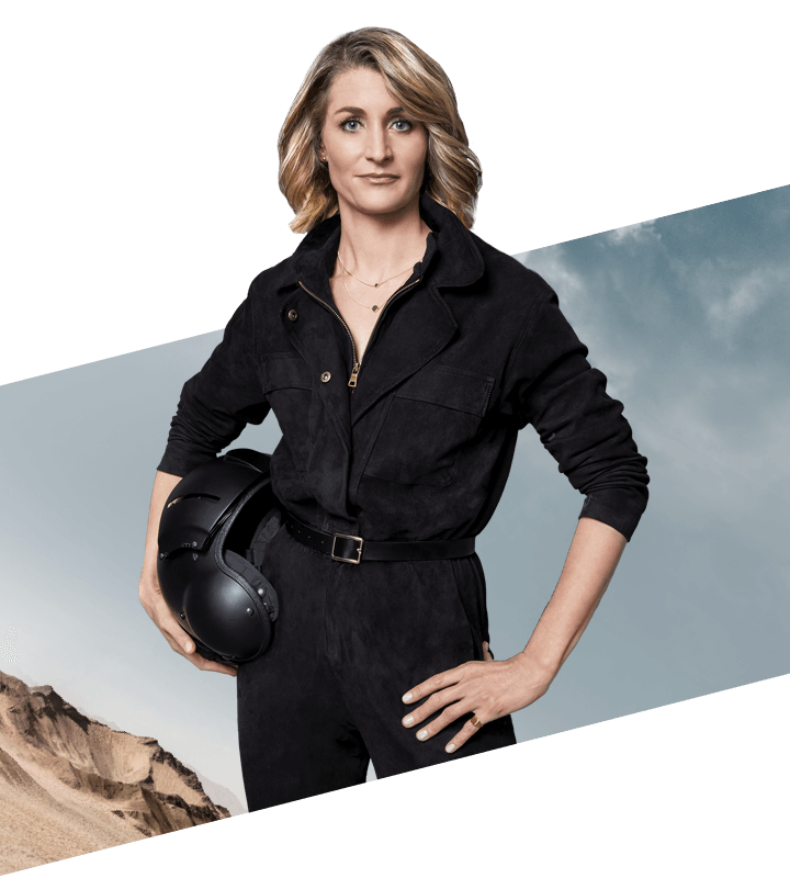 AUDE LEMORDANT, TRIPLE AEROBATICS WORLD CHAMPION
