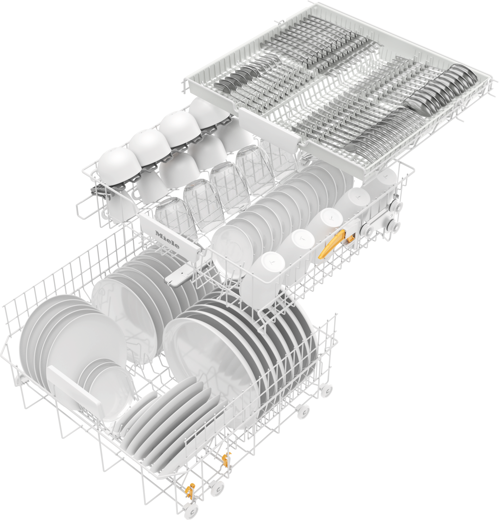 Lave-vaisselle - G 5000 SCi Active Blanc laqué - 4