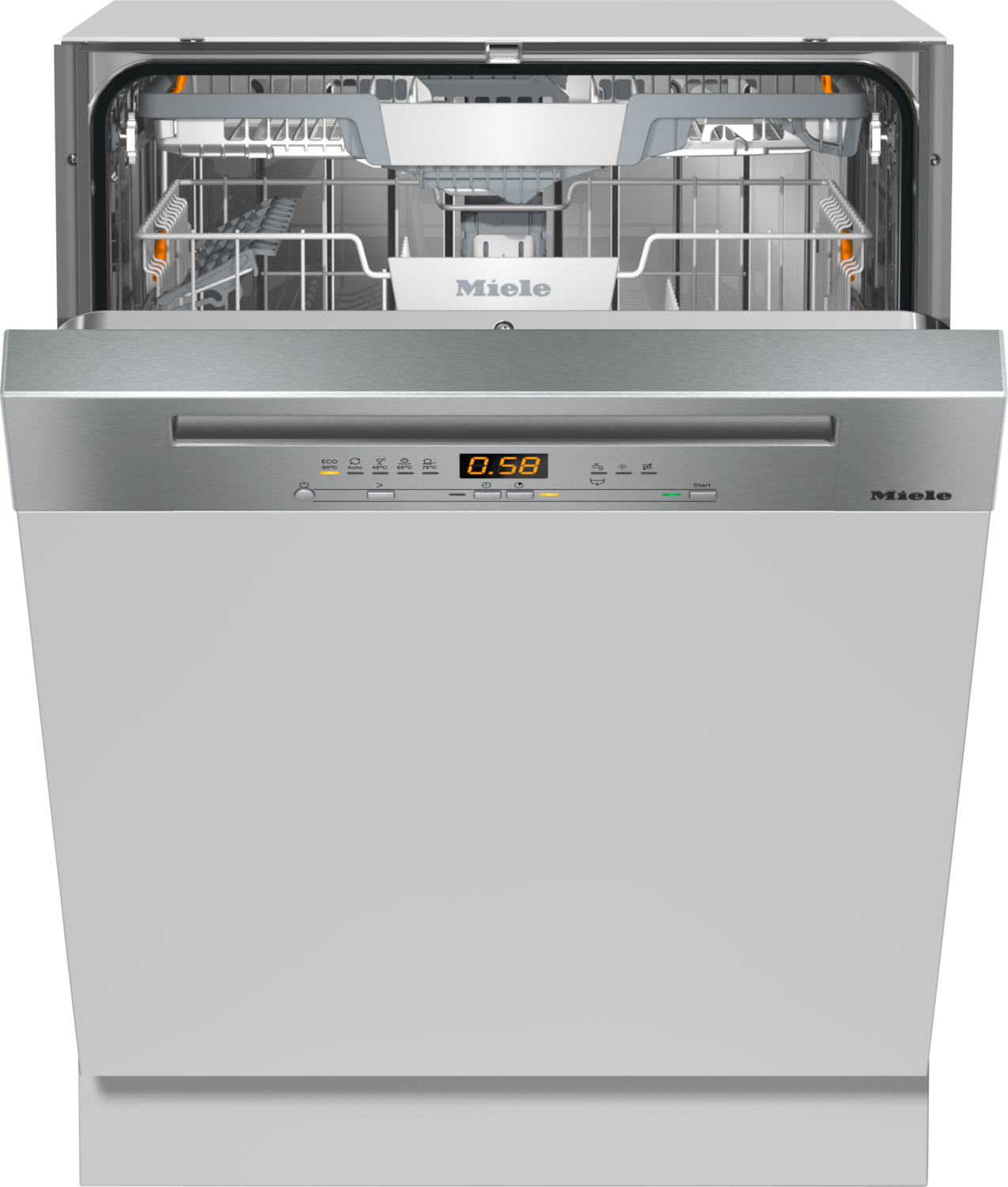 G 5210 C SCi Active Plus Semiintegrated dishwasher Integrated