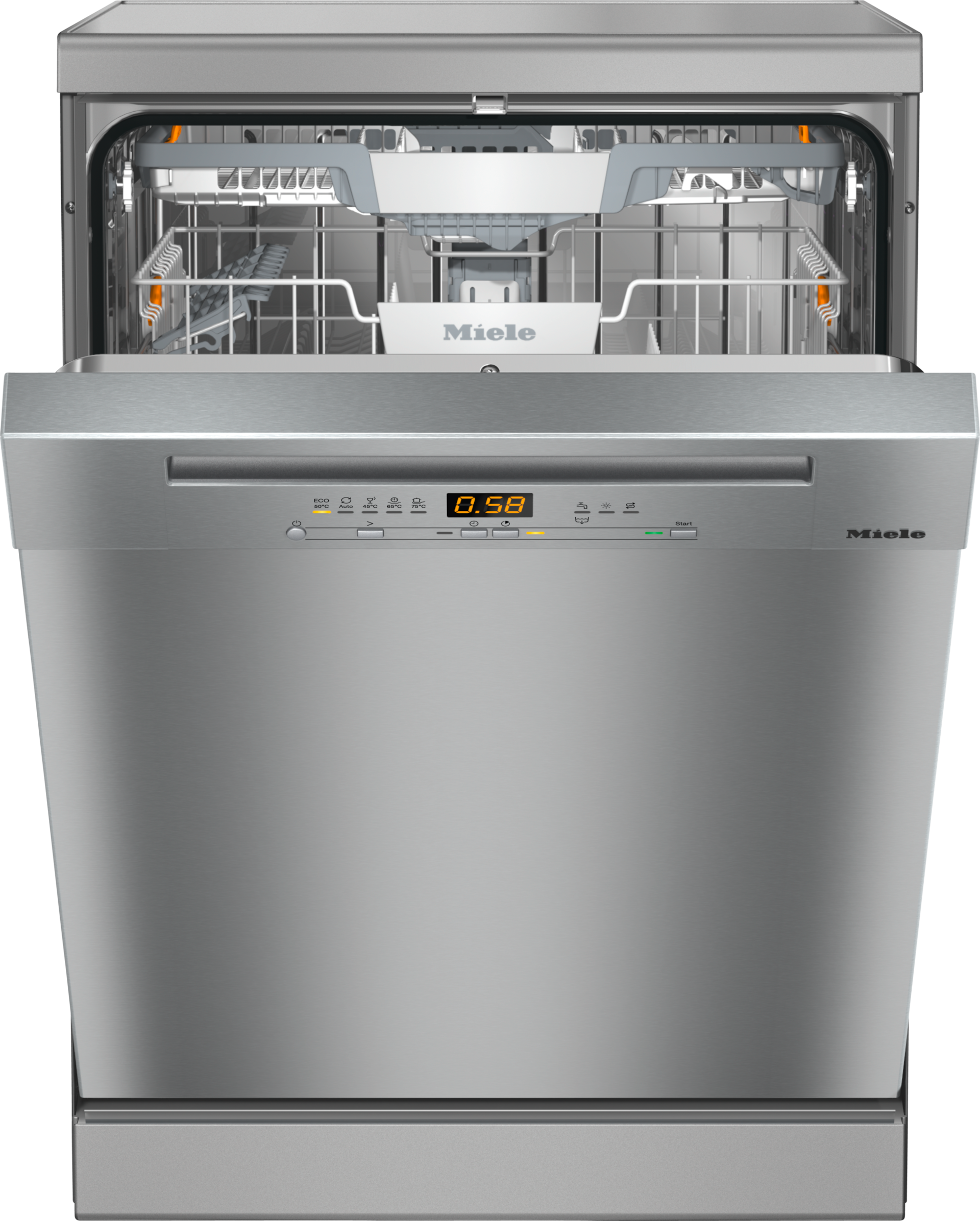 Dishwashers - G 5210 SC Front Active Plus CleanSteel front - 1