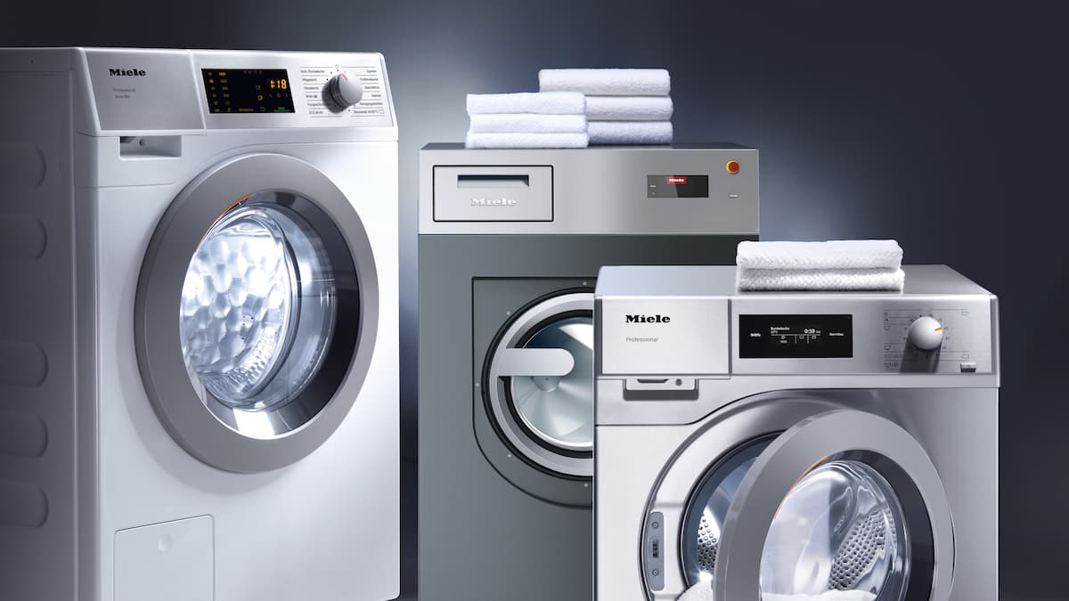 Leegte verkoper mannetje Miele Professional – Professionele wasmachines