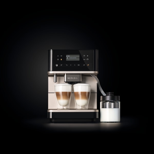 Miele cm 6160 MilkPerfection Countertop Coffee Machine Obsidian Black