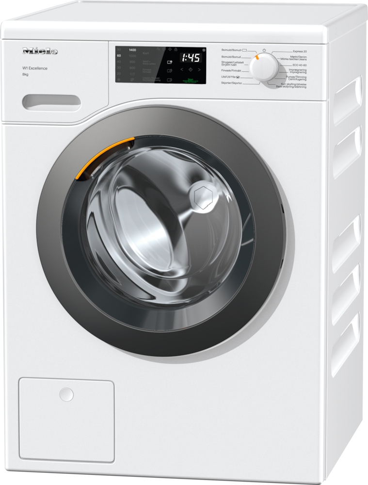 W1 frontmatad tvättmaskin: