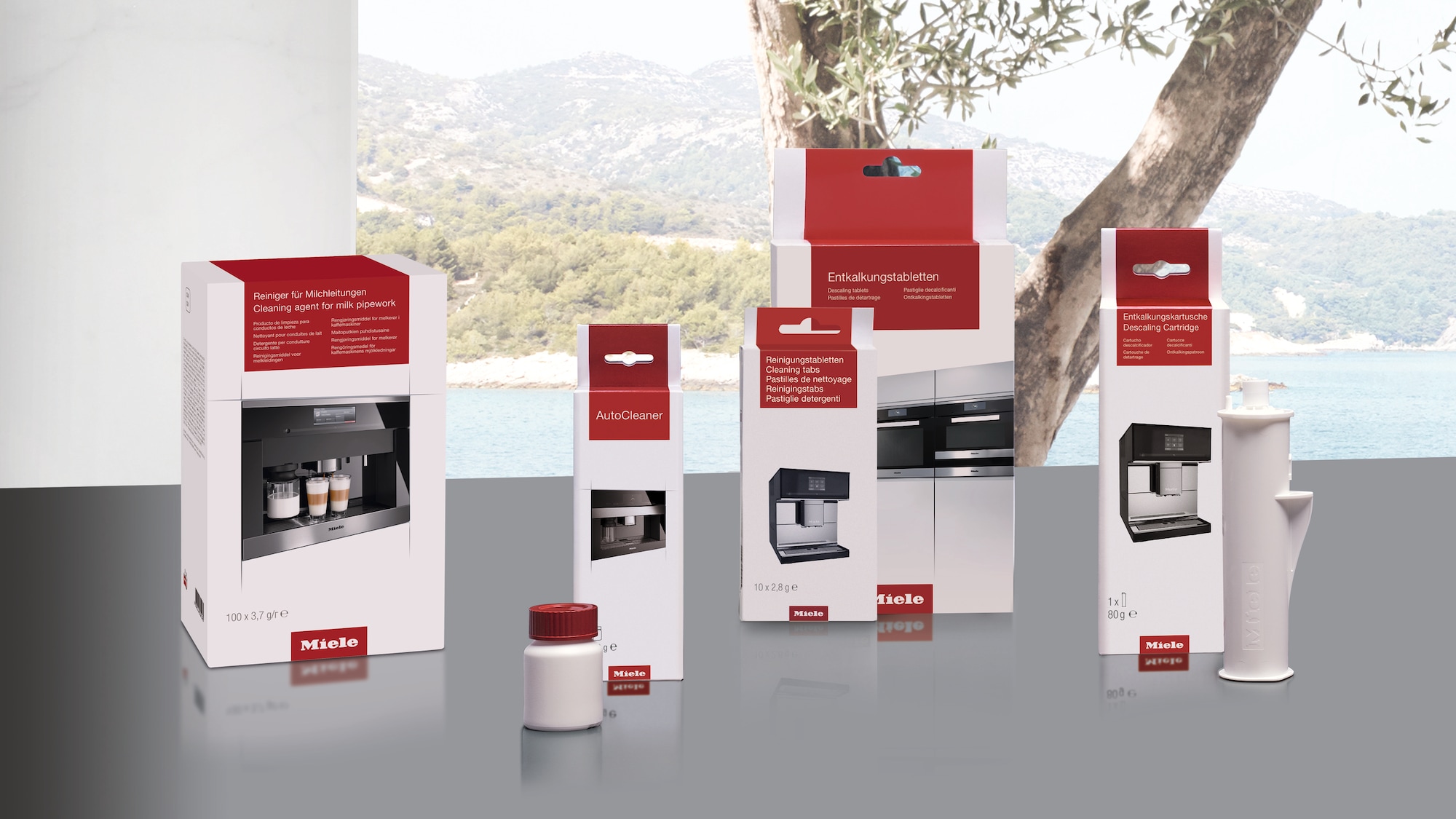 Miele Coffee Machine Cleaning Products