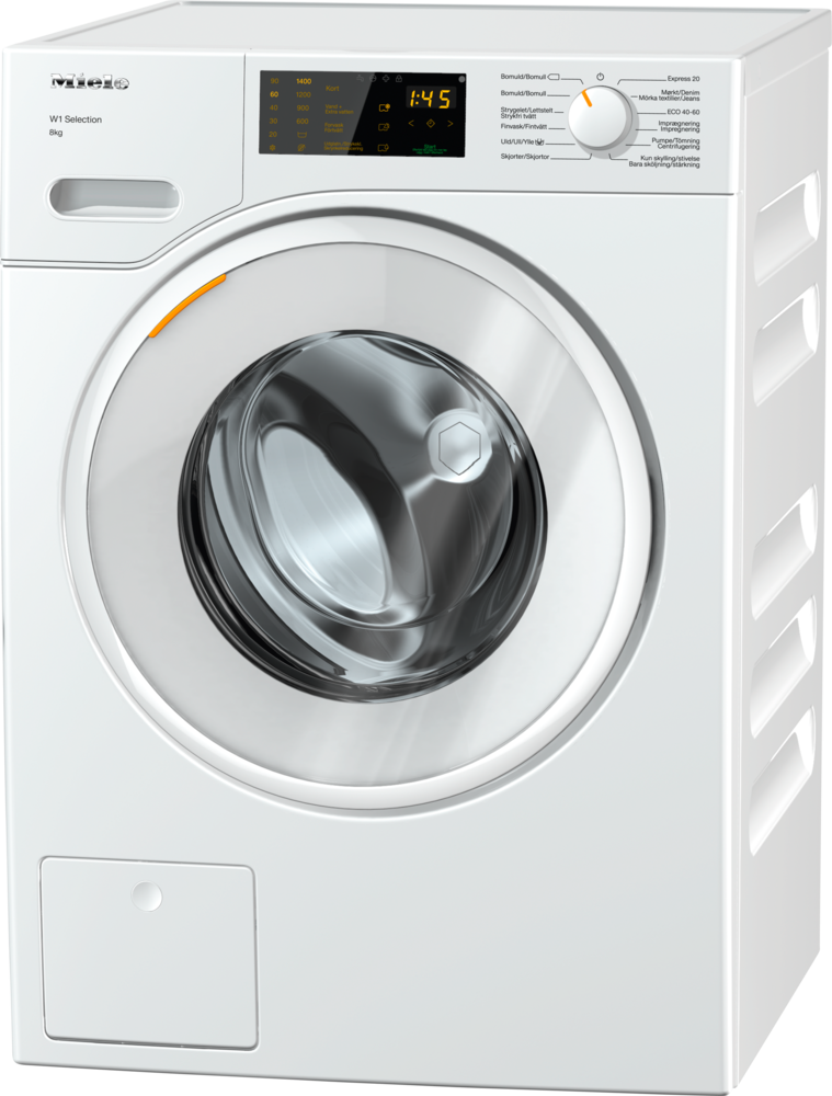 W1 frontmatad tvättmaskin: