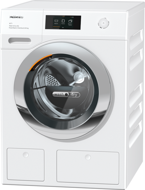Waschmaschinen - WTW870WPM PWash&TDos 9/6kg Lotosweiß - 1